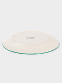 Тарелка Доляна Райе, d=19.5 см, керамика, зелёная  фото 3