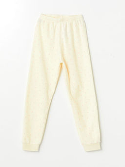 Beli Lastikli Polar K?z ?ocuk Pijama Alt