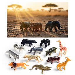 Набор животных "Дикие животные-1" (в ассортименте) в пакете