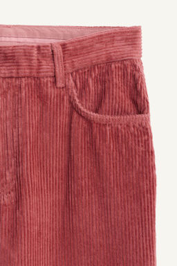 LIMITED EDITION CORDUROY TROUSERS - Zara фото 8