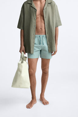 REGULAR GOFRE KUMAS DENIZ SORTU - Zara фото 30