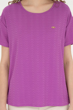 Женская фиолетовая футболка - U.s. polo assn фото 6