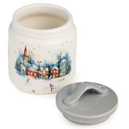 БАНКА AGNESS С НОВЫМ ГОДОМ! 10*14 СМ 500 МЛ  фото 2