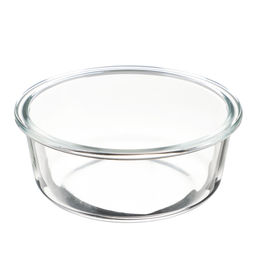 Контейнер для продуктов на защелках 600мл. круглый VETTA жаропрочное стекло арт. 825-013