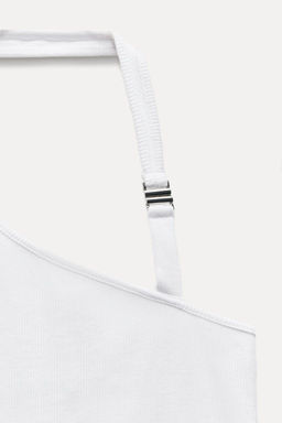 RIBBED HALTER TOP - Zara фото 6