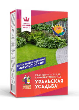 Газон УРАЛЬСКАЯ УСАДЬБА® 250 г  Необыкновенно мягкий. Износостойкий!