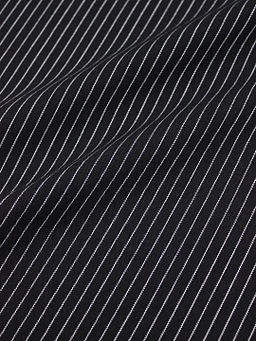 Пестрядь Средняя полоска на черном, ш.1.40м, хлопок-95%, п/э-5%,140гр/м.кв