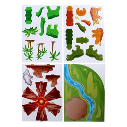 3D конструктор Мир динозавров, 25 деталей - Unicon фото 7