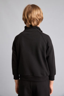 Oversize Pamuklu Bask_l_ Sweatshirt Erkek _ocuk - Defacto фото 7