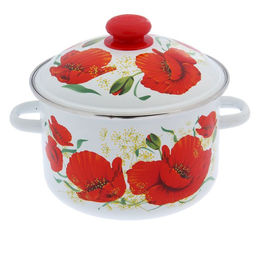 ЭМ_Кастрюля 3,0 л цил. ДЕКОЛЬ ОБОД арт. 3MD181М