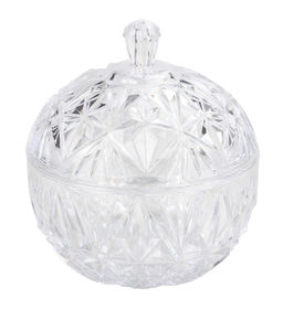 Цена за 2 шт. Сахарница "Шарм" 0,35л (с крышкой) М7333 прозрачная