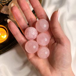 Шар из Розового кварца