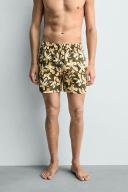 BA?ADOR MEDIO ESTAMPADO FLORES / Khaki - Zara фото 2