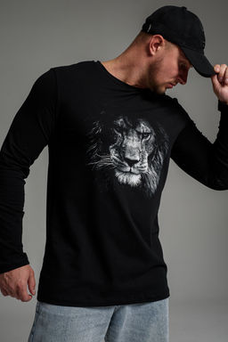 8514/1 Футболка с длинным рукавом мужская