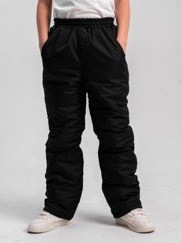 Брюки зимние для мальчика черный