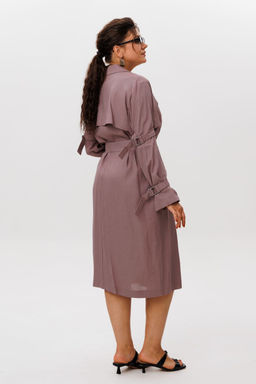 Платье ANELLI 1577 сушенная роза  фото 6