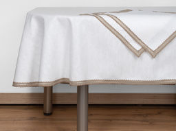 25С11-ШР/уп.кор. Комплект столовый 157*250 + 6 салф. 40*40 Ирина цв. 0 рис. 73