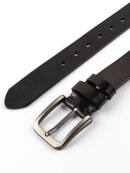 Мужской кожаный ремень Dierhoff ДРК 3055/1-40 Коричневый - Sergio valentini фото 9