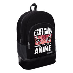 Рюкзак ErichKrause BootsBag "Its Anime" (60523) 30*40*17см, 1 отделение, 3 кармана, отделение для обуви, мягкая спинка