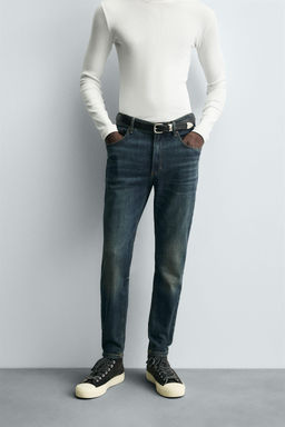 SKINNY CROPPED FIT JEANS - Zara фото 2
