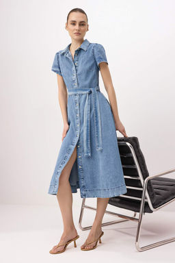 Mavi Maxi Denim Elbise TWOSS26EL00278