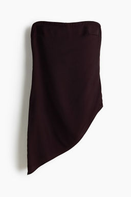 Top bandeau asim?trico