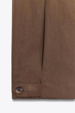 ZW COLLECTION DARTED TROUSERS WITH BELT LOOPS - Zara фото 8