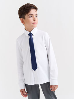 Галстук с фиксатором "Синий"