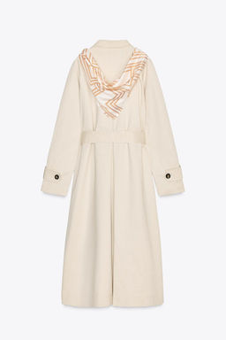 LONG SCARF TRENCH COAT - Zara фото 3