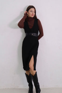 Сарафан базовый с разрезом - Martichelli фото 25