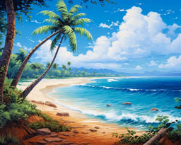 Картина по номерам на холсте и подрамнике 40х50 см