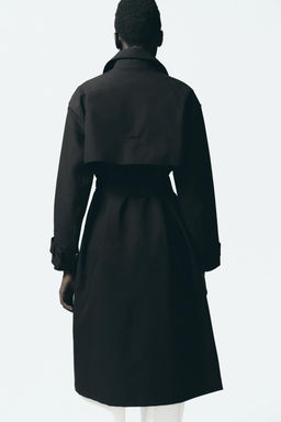 WATER-REPELLENT TRENCH COAT WITH BELT - Zara фото 8