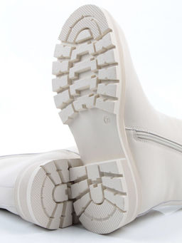 04-PAT177-2Z MILK Ботинки зимние женские (натуральная кожа, 100% шерсть)