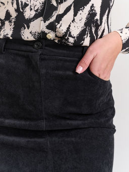 Вельветовая юбка