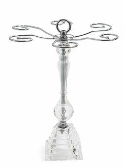 Подставка для бокалов, со стеклом, на 6 бокалов