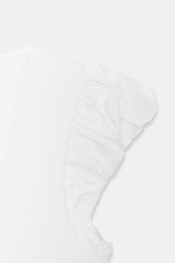 CONTRAST BOW T-SHIRT - Zara фото 11
