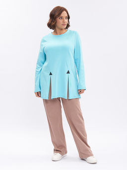 Туника с клиньями ZTU15002BLU10 - Артесса фото 2