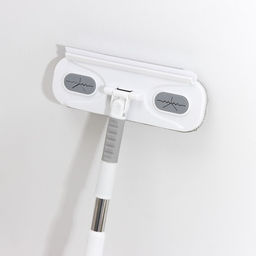 Щётка для окон Raccoon, телескопическая нержавеющая ручка 77(123) см, силиконовый сгон 22 см, велюровая насадка 227 см, цвет МИКС - Simaland фото 10