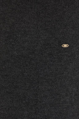 U. S. Polo Assn Женское трикотажное платье антрацитового меланжа - U.s. polo assn фото 5