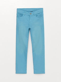 Slim Fit Basic Gabardin Erkek ?ocuk Pantolon