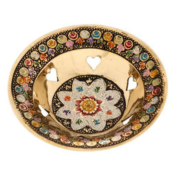 Блюдо «Красота», 10×10×3 см, латунь