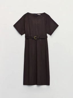 Платье миди с поясом / Zarina