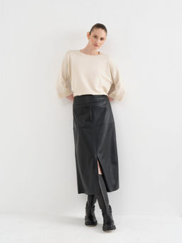 Conso/KJM 230621 - light beige Джемпер женский фото 4