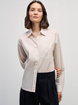 Базовая рубашка с карманом / Zarina