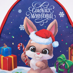 Рюкзак детский Сладких мгновений Зайчик - NAZAMOK KIDS фото 3