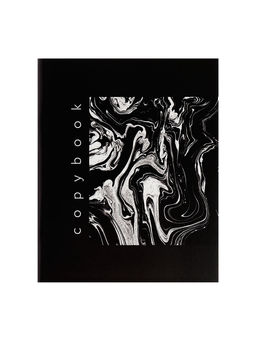 Комплект тетрадей, 96 листов в клетку Calligrata Black and White, 4 штуки