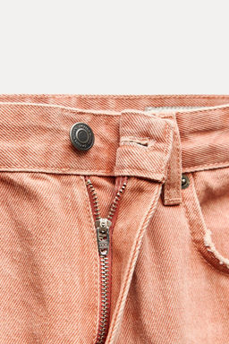 ZW COLLECTION STRAIGHT-LEG MID-RISE JEANS - Zara фото 11