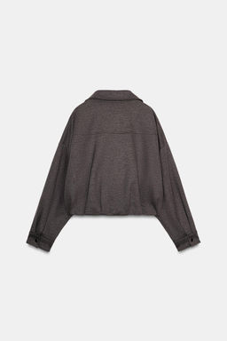 HIGH-NECK BOMBER JACKET