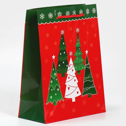 Пакет ламинированный вертикальный Ёлочка, MS 18 23 8 см - Доступные радости фото 2