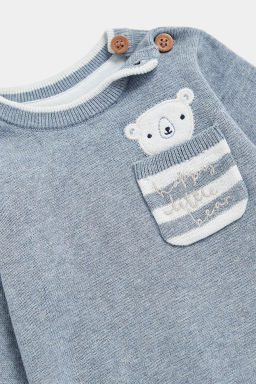Mothercare / Комплект: джемпер, брюки, шапка
